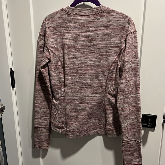 Lululemon Close to Crossing Long Sleeve *Rulu
Space Dye Camo Plumful Smoke Small - Picture 10 of 16